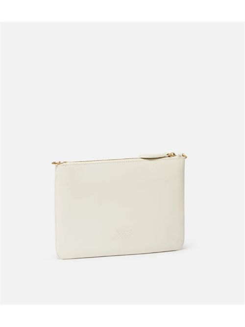 FLAT CLASSIC PINKO | 100455.A0F1Z14Q BIANCO SETA-AN.GOLD